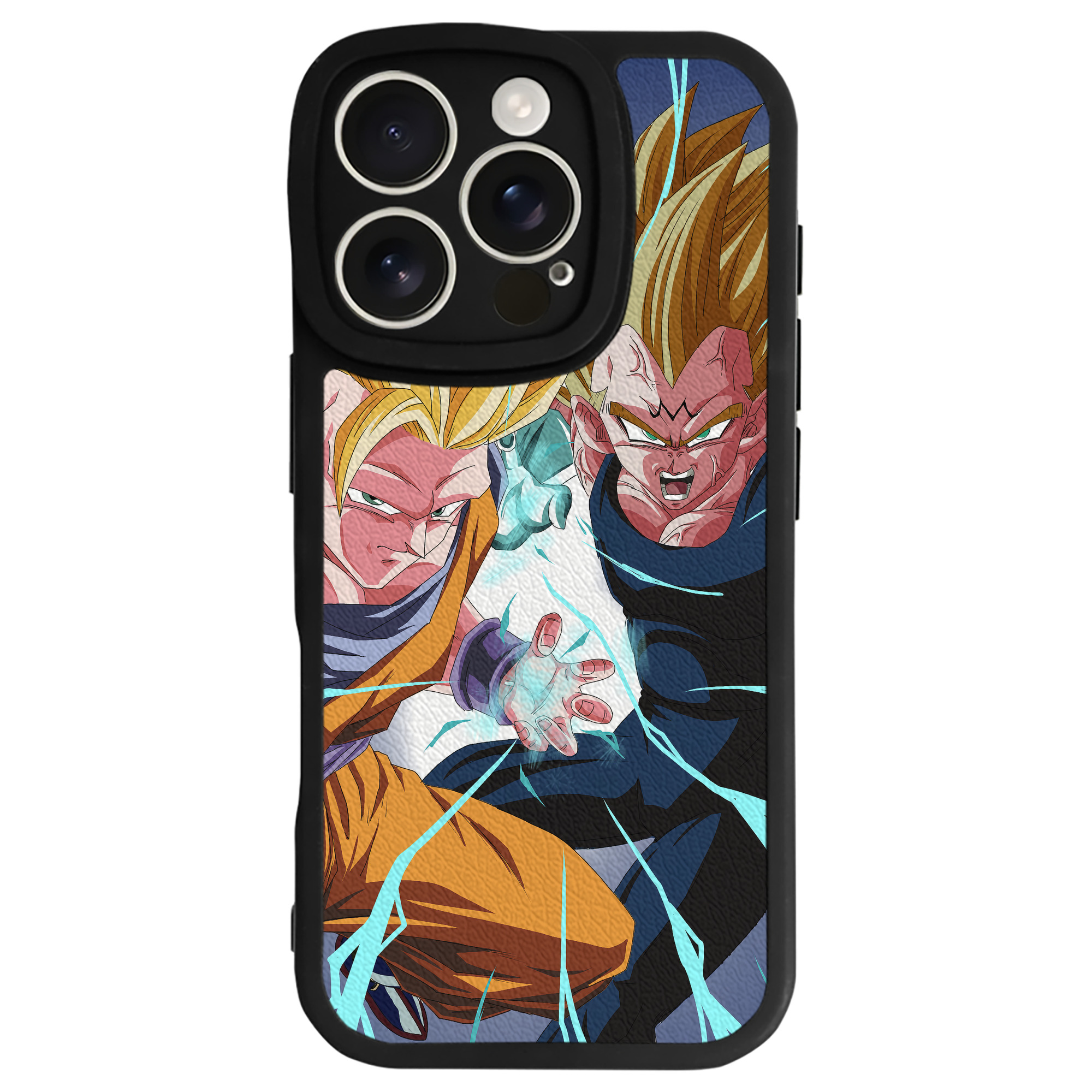 （画像用） ドラゴンボール DRAGON BALL 【iPhone 16シリーズ対応】シリコンスマホケース（レザー調） 材質：シリコン
